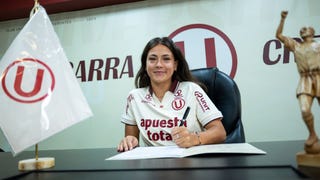Una nueva 'Leona': Universitario anunció a la peruana Alesia García como su nueva delantera