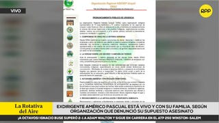 Líder ashéninka Américo Pascual Tumisha está vivo y con su familia, según organización que denunció su supuesto asesinato