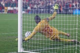 El portero Weimar Asprilla fue la gran figura en la clasificación del <strong>Santa Fe</strong>.