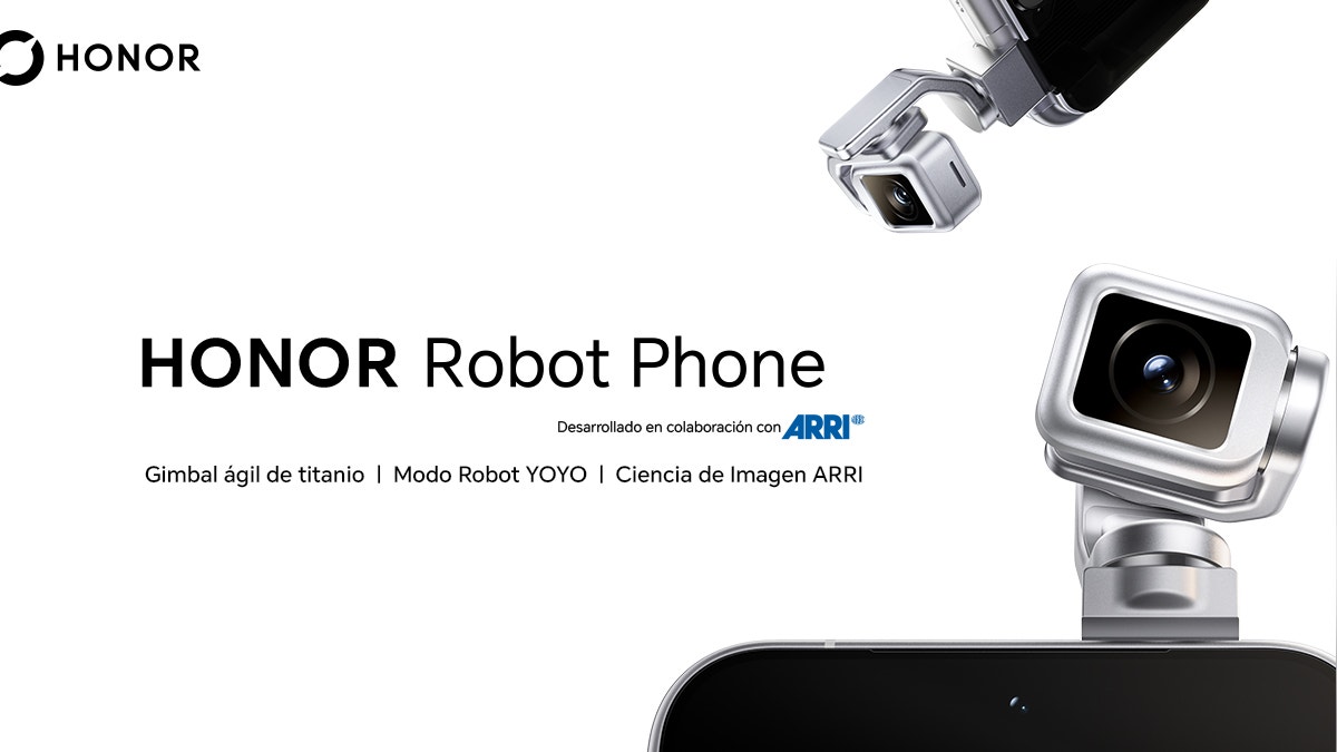 Conoce más del HONOR Robot Phone, primer smartphone con gimbal integrado
