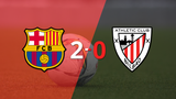 LaLiga EA Sports: Barcelona le ganó con claridad a Athletic Bilbao por 2 a 0