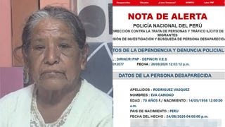 Villa El Salvador: buscan a mujer de 67 años que desapareció hace tres días