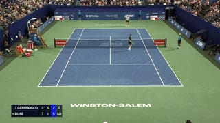 Game, set y partido: así fue el punto ganador de Ignacio Buse ante Cerúndolo en el ATP 250 Winston-Salem [VIDEO]