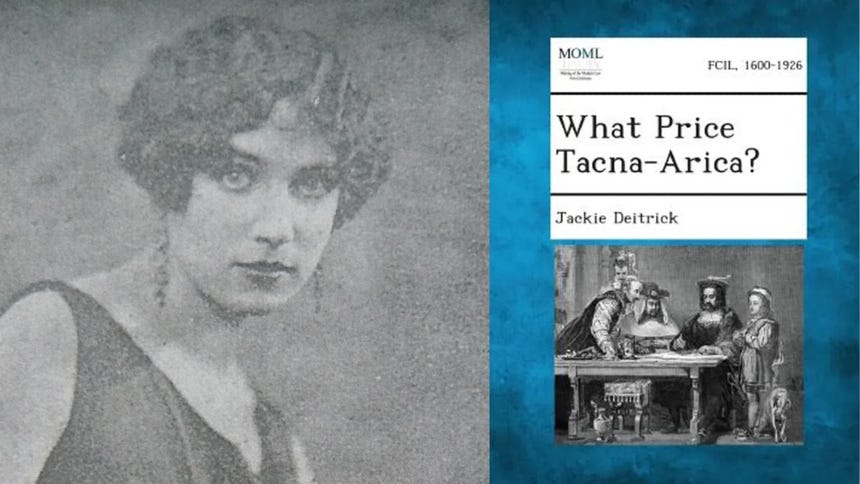 La periodista estadounidense, Jackie Deitrick, se conmovió al conocer el sufrimiento de las mujeres tacneñas. Escribió el libro 