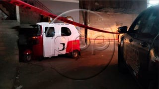 Mototaxista fue asesinado a balazos en Comas