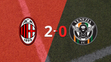 Serie A: Venezia cayó derrotada ante Milan por 2-0