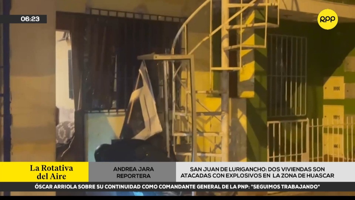 SJL: se registraron ataques a dos viviendas con material explosivo en la zona de Huáscar