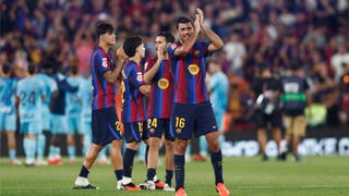 Rodri y un gran debut en el Barcelona: fue aclamado por el Camp Nou en la victoria sobre Athletic Club