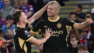 Con dobletes de Erling Haaland y Rayan Cherki: Manchester City goleó 4-1 a Crystal Palace [VIDEO]