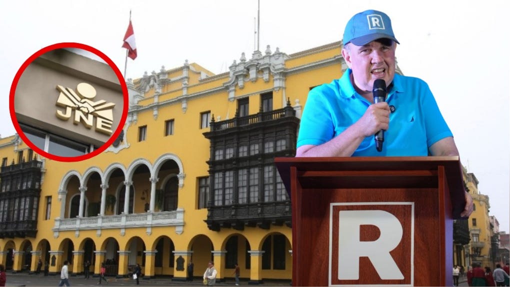 JNE evaluará apelación por pedido de exclusión de Rafael López Aliaga.