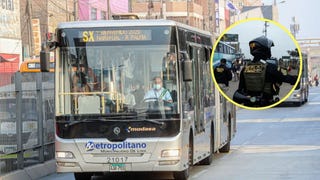 SMP: condenan a ocho años a comandante PNP que se resistió a intervención en vía del Metropolitano