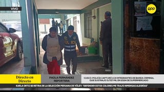 Cusco: Policía captura a presuntos integrantes de banda criminal que robó más de S/ 700 mil en conocida cadena de supermercados