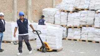 ONPE inició por primera vez la destrucción pública de cédulas de las Elecciones Generales 2026