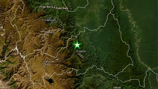 Un sismo de magnitud 3.4 se sintió en la región Pasco esta madrugada
