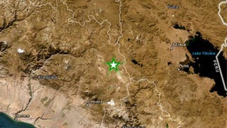 Un sismo de magnitud 4.0 remeció la región Arequipa esta tarde