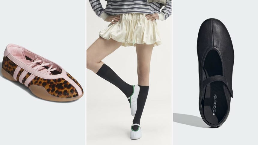 Adidas cuenta con diversos diseños que forman parte de la tendencia 'sneakerinas'.
