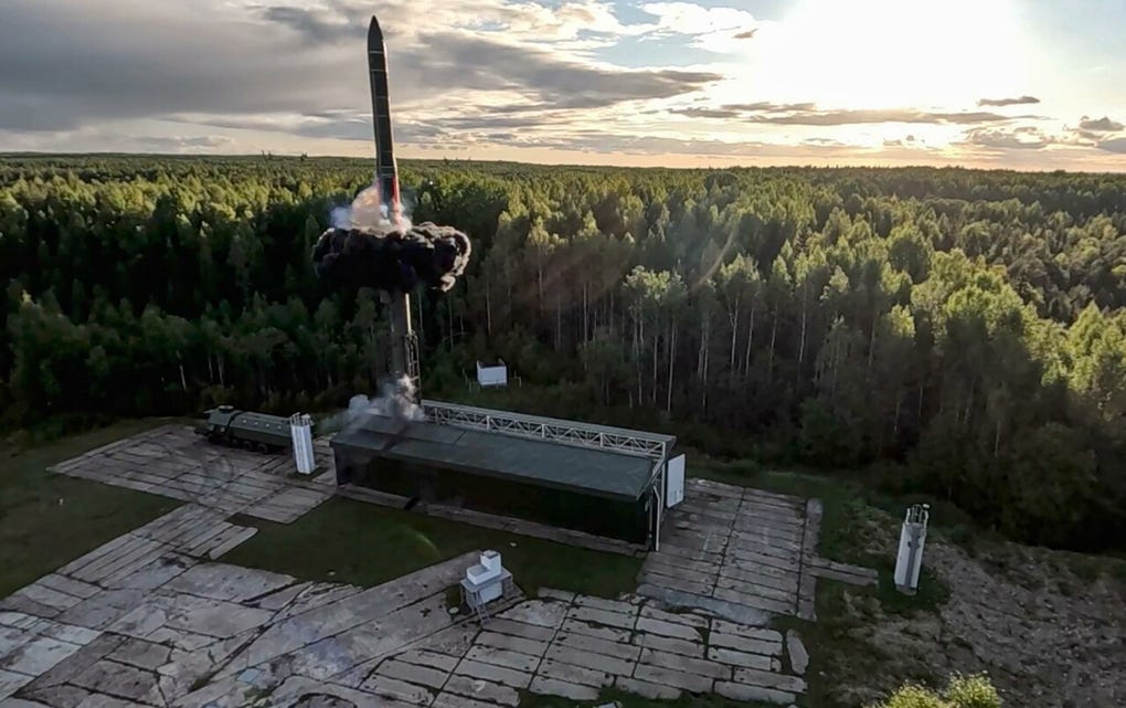 El misil fue disparado desde el cosmódromo de Plesetsk, situado a unos 800 kilómetros al norte de Moscú.
