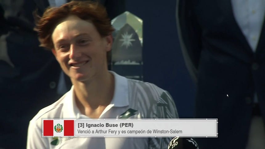 Las declaraciones de Ignacio Buse tras campeonar.