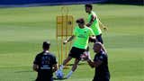 Se acabó la novela: Julián Alvarez retomó los entrenamientos con el grupo del Atlético de Madrid