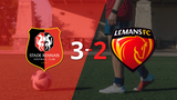 Liga de Francia: Esteban Lepaul marca un doblete en la victoria agónica 3-2 de Stade Rennes ante Le Mans