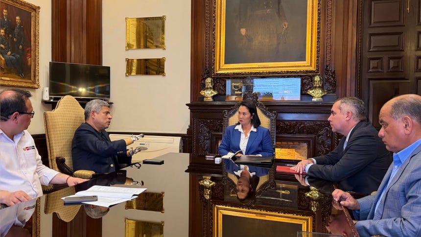 Keiko se reunió de emergencia con sus ministros tras los hechos sucedidos en Trujillo