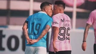 El curioso momento entre Christian Cueva y Yoshimar Yotún: 