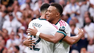 Sin despeinarse, Real Madrid goleó 4-0 al Málaga en el Bernabéu y se puso como único líder de LaLiga