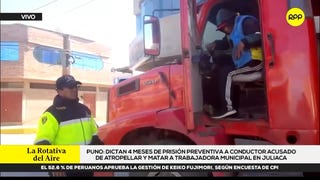 Puno: dictan cuatro meses de prisión preventiva a conductor acusado de atropellar y matar a trabajadora municipal