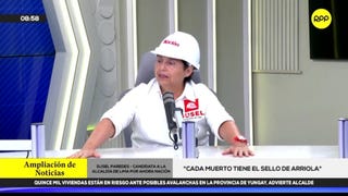 Susel Paredes rechaza propuesta de Policía Municipal y propone articular el trabajo entre la PNP y los serenazgos
