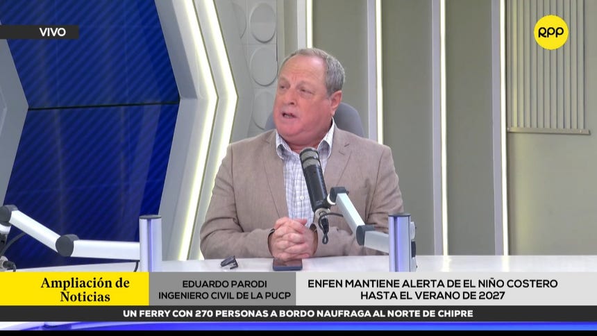 Especialista advierte que el Perú ya enfrenta un Fenómeno 'El Niño' de nivel extraordinario: 