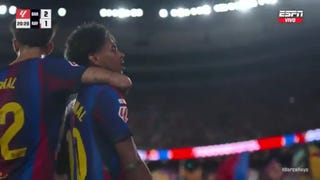 Barcelona reaccionó: goles de Raphinha y Yamal en tres minutos en duelo ante Rayo Vallecano [VIDEO]