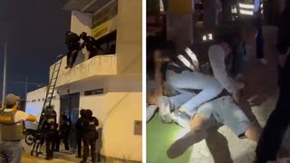 VMT: PNP interviene inmueble conocido como ‘La Casa Blanca’ y detiene a 13 personas, entre ellas dos menores
