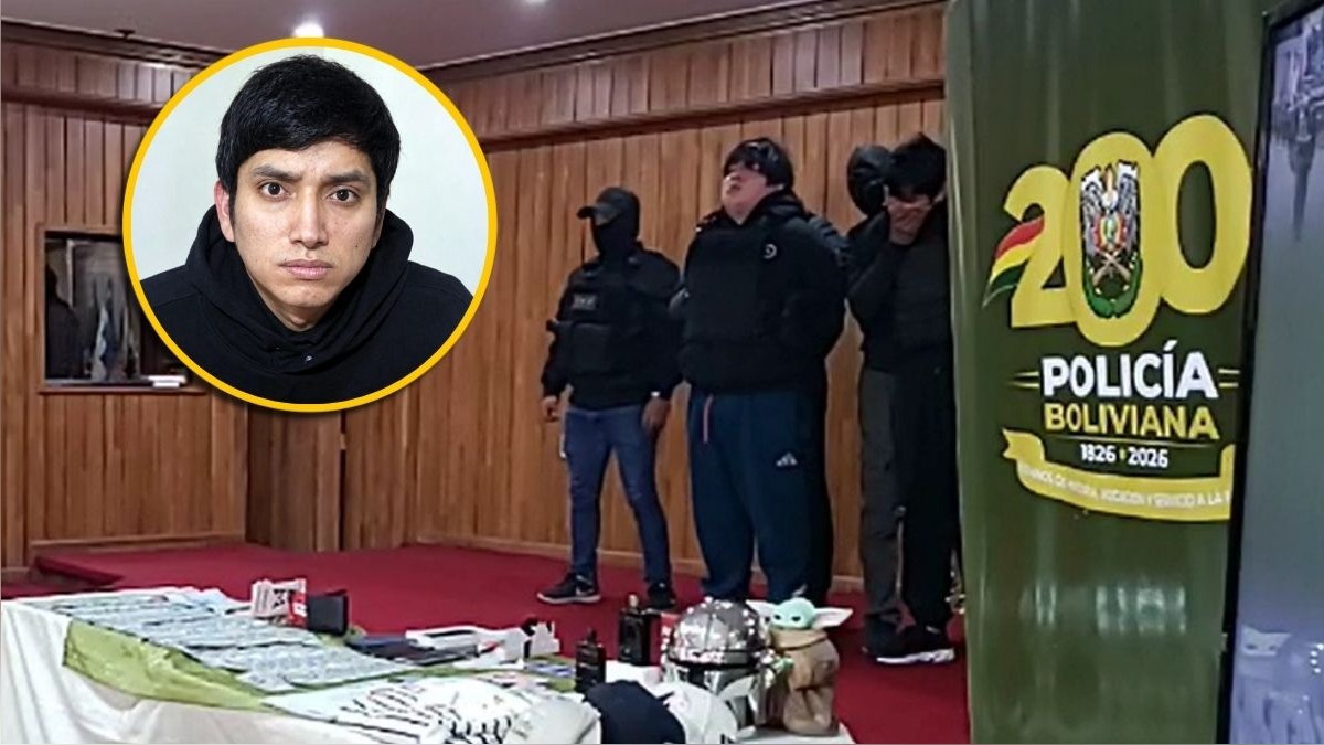 Policía boliviana da detalles de la expulsión de Jhonsson Smith Cruz Torres, cabecilla de la banda criminal 'Los Pulpos'
