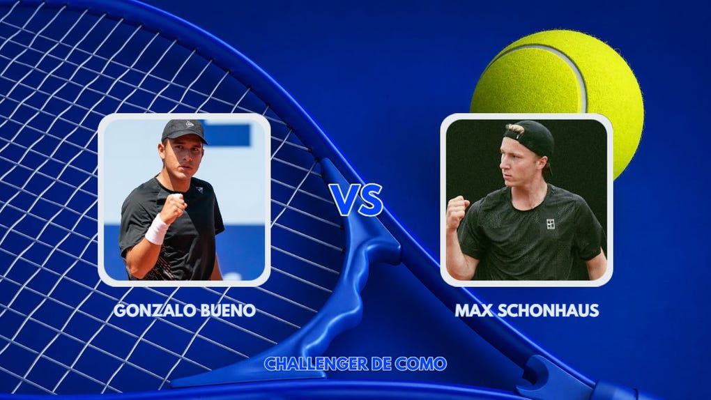 Gonzalo Bueno vs Max Schonhaus EN VIVO | Guía de TV Challenger de Como
