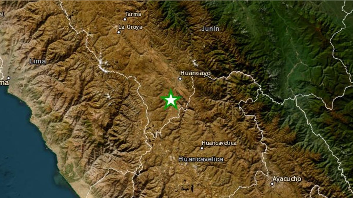 Junín : sismo de magnitud 3 . 5 remeció la región esta madrugada