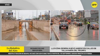 VMT: vuelven a cerrar el baipás de la avenida Pachacútec tras intensa llovizna de la madrugada