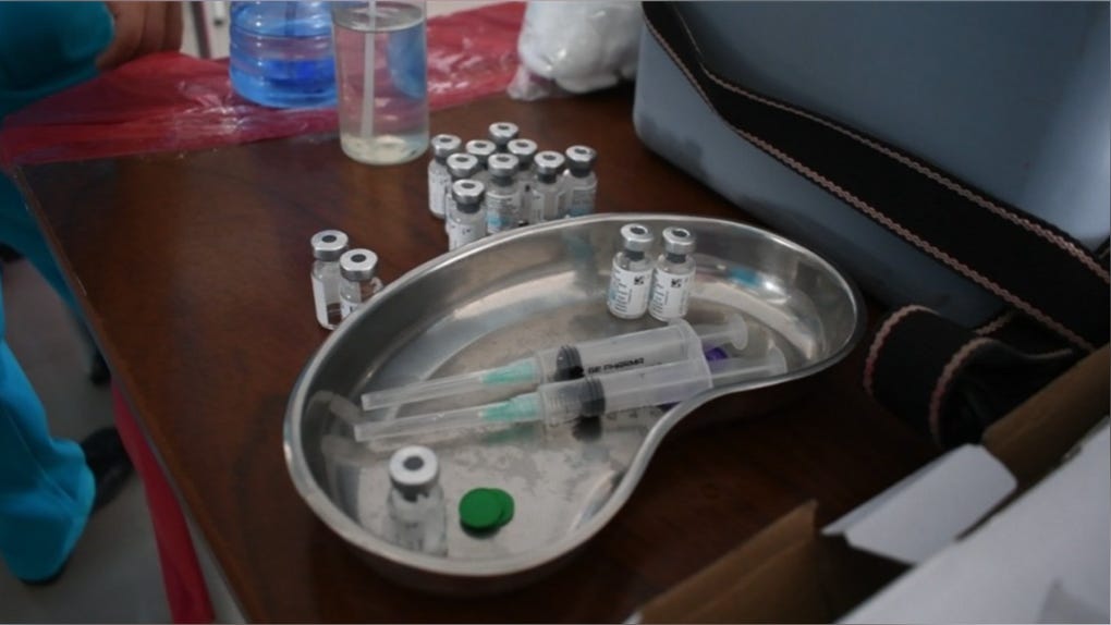 La vacunación contra el dengue comprende dos dosis y se está realizando en menores de 10 a 16 años.