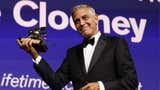 George Clooney recibe el León de Oro honorífico a su trayectoria en el Festival de Cine de Venecia