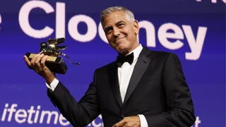 George Clooney recibe el León de Oro honorífico a su trayectoria en el Festival de Cine de Venecia