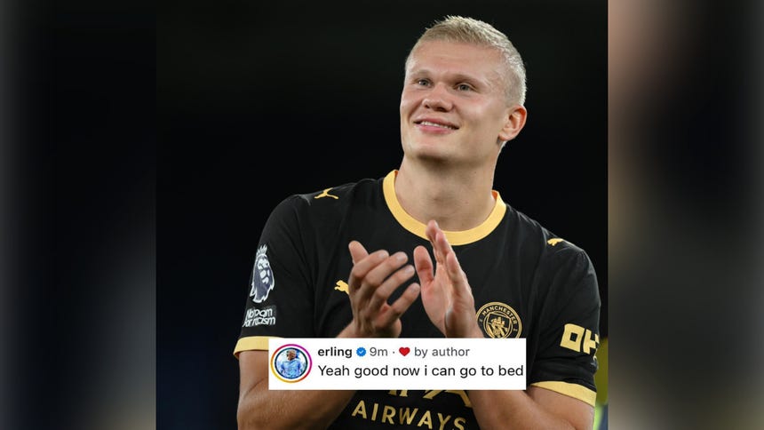 El comentario dse Erling Haaland.