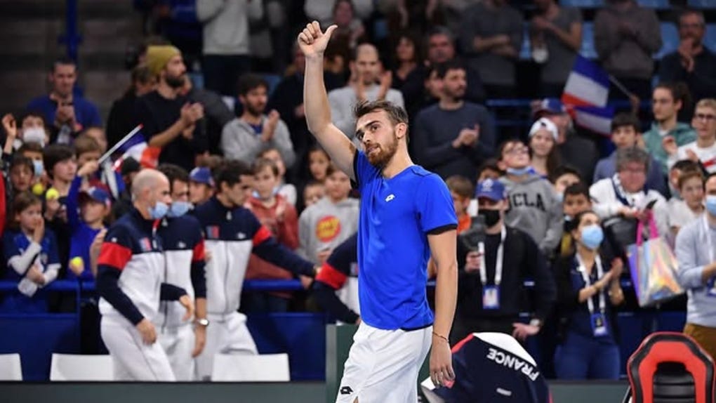 Benjamin Bonzi venció a Alex Molcan en la primera ronda del US Open