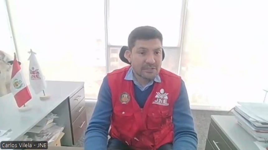 Carlos Vilela, director nacional de Educación del JNE, señaló que serán las organizaciones políticas las que definan si un primer regidor o representante del partido puede participar en el debate. 