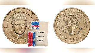Estados Unidos pone a la venta monedas conmemorativas con el rostro de Donald Trump
