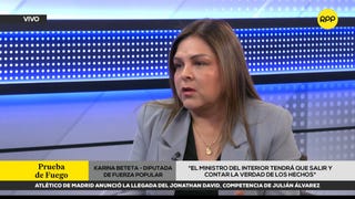 Karina Beteta sobre liberación de empresario secuestrado: “El ministro del Interior tendrá que contar la verdad de estos hechos”