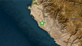 Un sismo de magnitud 4.0 remeció la región Ica esta mañana