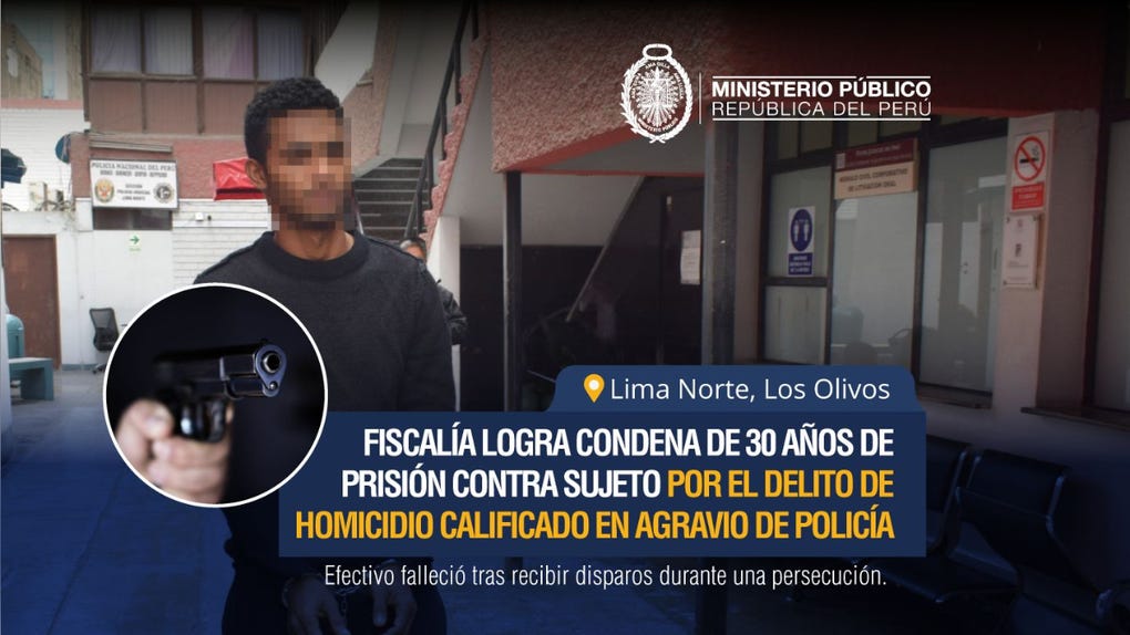 El extranjero también fue condenado a S/ 223 000 de reparación civil a favor de los agraviados.