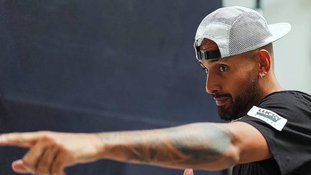 Kyrgios dio positivo previo a su presentación en el ATP de Mallorca
