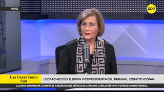 Luz Pacheco explicó las razones por las que respaldó a Pedro Hernández para presidir el Tribunal Constitucional
