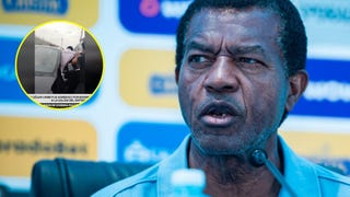 ¡Indignante! Julio César Uribe fue agredido por barristas de Sporting Cristal [VIDEO]