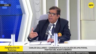 Carlos Gallardo rechaza autorización de Sucamec para dotar de armas a Emape: 